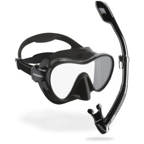 Cressi F1 + Supernova Dry snorkel combo