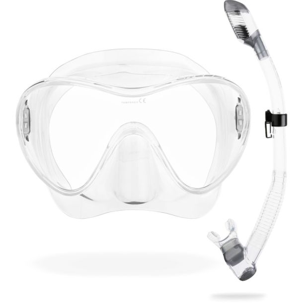 Cressi F1 + Supernova Dry snorkel combo