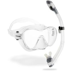 Cressi F1 + Supernova Dry snorkel combo