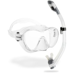 Cressi F1 + Supernova Dry snorkel combo
