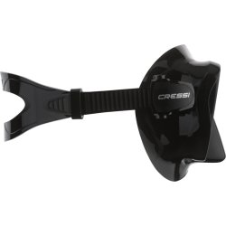 Cressi F1 dykkermaske sort / bl� / orange lens