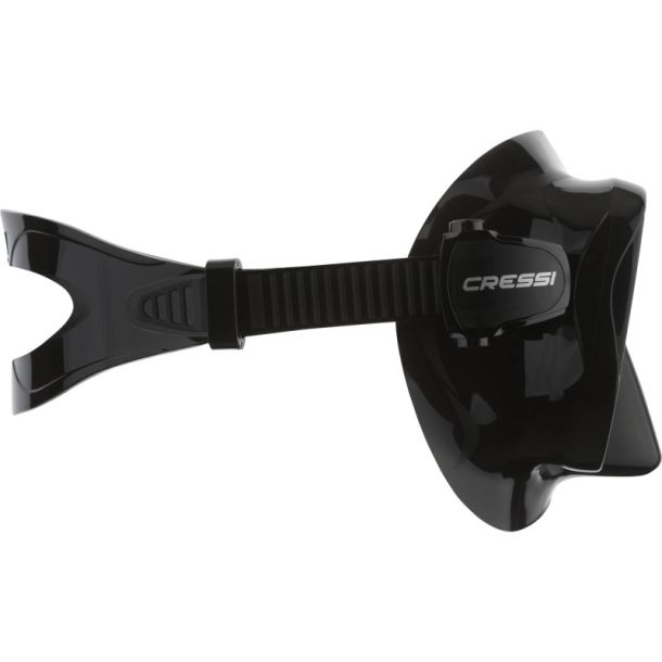 Cressi F1 maske sort / bl� / orange lens