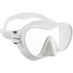 Cressi F1 dykkermaske hvid