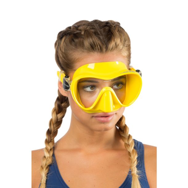 Cressi F1 maske gul
