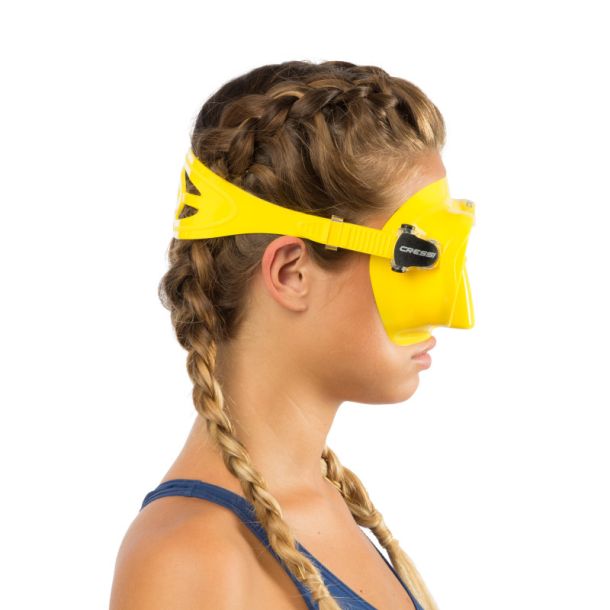 Cressi F1 maske gul