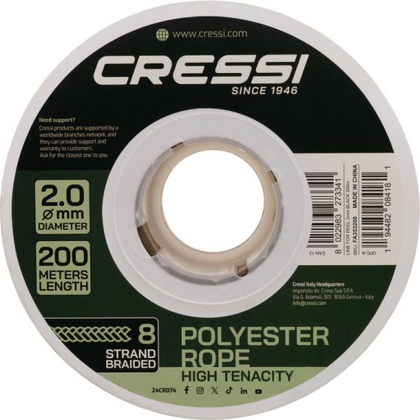 Cressi Line til hjul 200 m