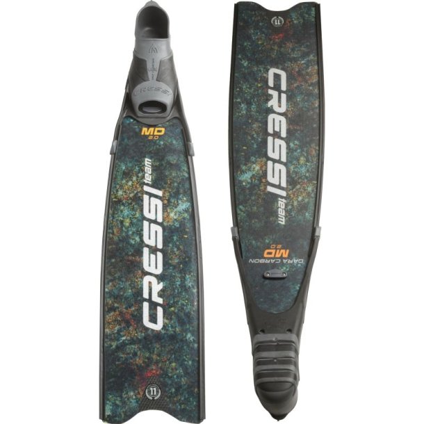 Cressi Gara Turbo Carbon fenor camo gr�n