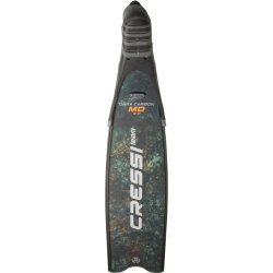 Cressi Gara Turbo Carbon finner camo gr�n