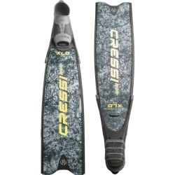 Cressi Gara Turbo Carbon finner camo gr�