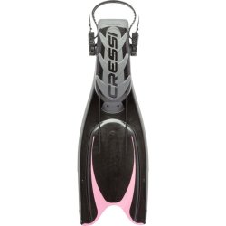 Cressi Frog Plus finner sort / pink