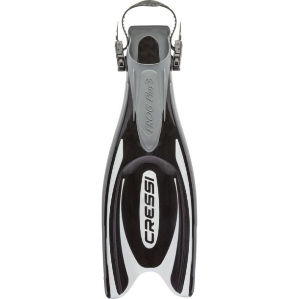 Cressi Frog Plus finner sort / s�lv
