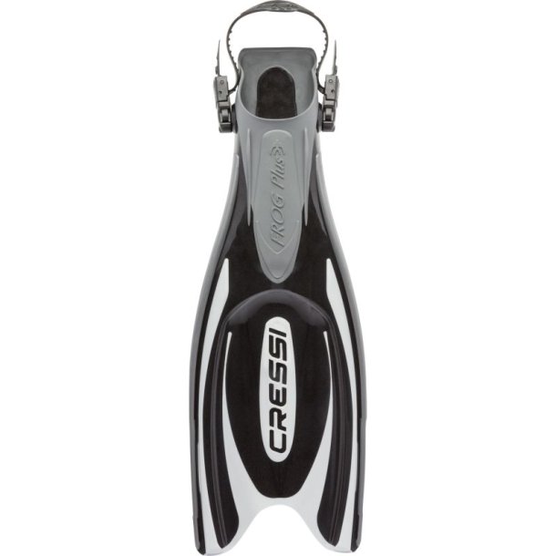 Cressi Frog Plus fenor svart / silver