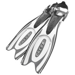 Cressi Frog Plus finner sort / hvid