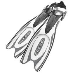 Cressi Frog Plus finner sort / hvid