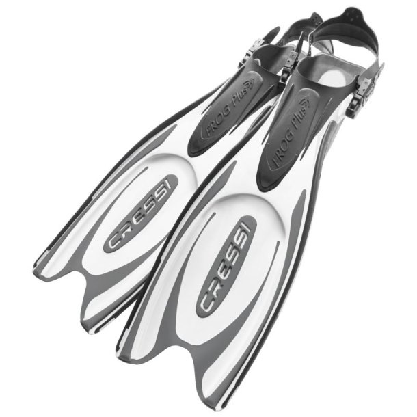 Cressi Frog Plus fenor svart / vit
