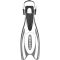 Cressi Frog Plus fenor svart / vit