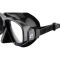 Cressi Focus maske sort / sort / s�lv mirrored lens