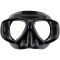 Cressi Focus maske sort / sort