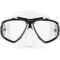 Cressi Focus maske klar / sort