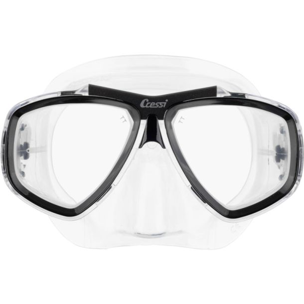 Cressi Focus maske klar / sort