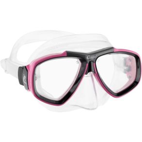 Cressi Focus maske klar / rosa