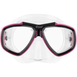 Cressi Focus dykkermaske klar / pink