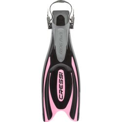 Cressi Frog Plus finner sort / pink