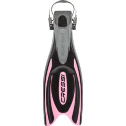 Cressi Frog Plus finner sort / pink