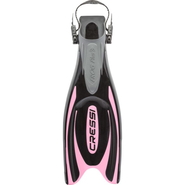 Cressi Frog Plus fenor svart / rosa