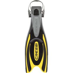 Cressi Frog Plus finner sort / gul