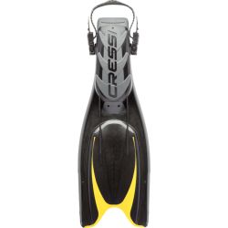 Cressi Frog Plus finner sort / gul