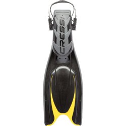 Cressi Frog Plus finner sort / gul