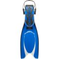 Frog Plus Fins Blue / Silver
