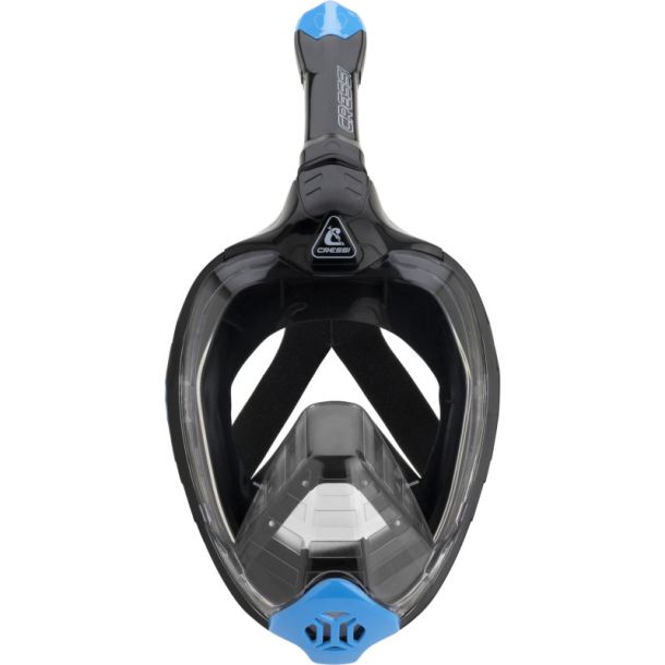 Cressi Bali full face maske sort / bl�