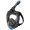 Cressi Bali full face maske sort / bl�