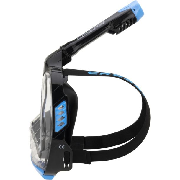 Cressi Bali full face maske sort / bl�