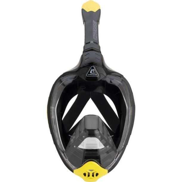 Cressi Bali full face maske sort / gul