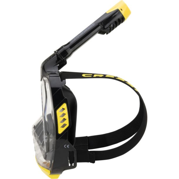 Cressi Bali full face maske sort / gul