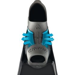 Cressi Gara Modular Impulse finner bl� metal