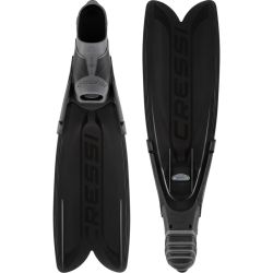 Cressi Gara Turbo Flex finner sort
