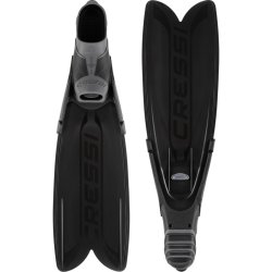 Cressi Gara Turbo Flex finner sort