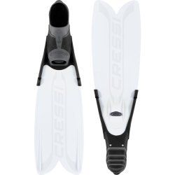 Cressi Gara Turbo Flex finner hvid