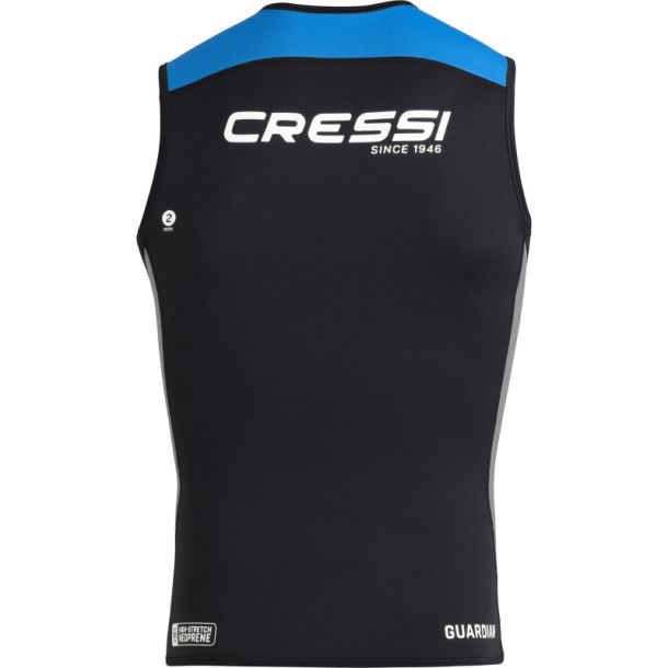 Cressi Guardian herre neoprenvest med lynl�s 2 mm