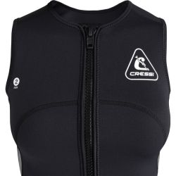 Cressi Guardian dame neoprenvest med lynl�s 2 mm