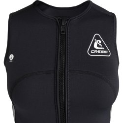 Cressi Guardian dame neoprenvest med lynl�s 2 mm