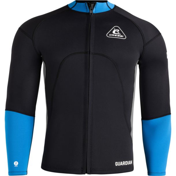Cressi Guardian herre neoprenjakke 2 mm