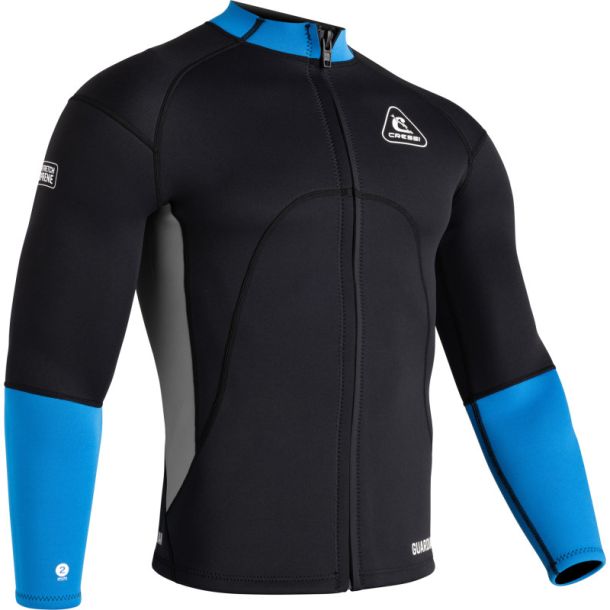 Cressi Guardian herre neoprenjakke 2 mm