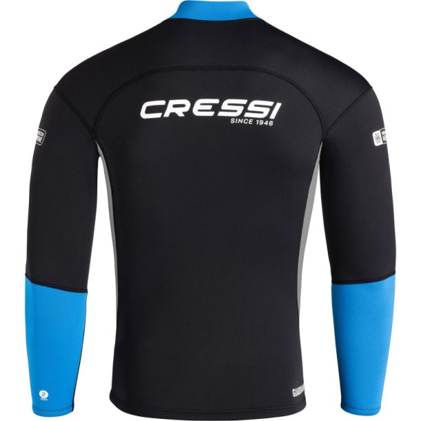 Cressi Guardian herre neoprenjakke 2 mm