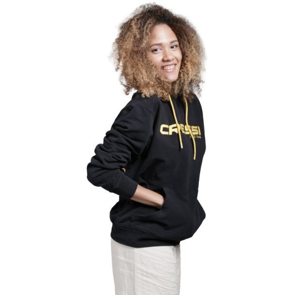 Cressi 1946 Hoodie Black / Yellow