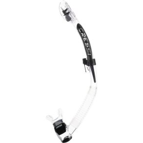 Cressi Itaca Ultra Dry snorkel klar/svart